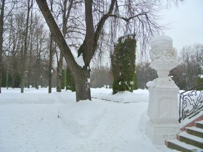 Парк с прудами