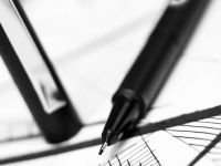 Линер Molotow "Blackliner" 0,1 мм, черный