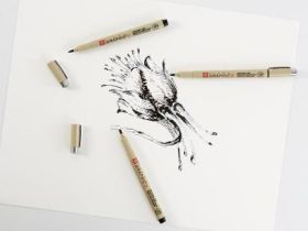 Линер-маркер для подписи Sakura "PIGMA GRAPHIC", все размеры