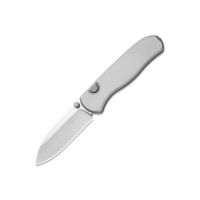 Складной нож Kizer Drop Bear Zero, сталь M390, рукоять алюминий, серый