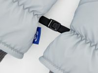 Утепленные варежки на флисе из коллаборации с maneken