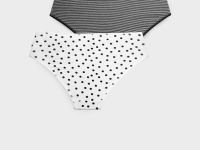 Трусы трикотажные для девочек, 2 шт в комплекте