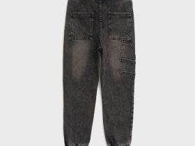 Брюки текстильные джинсовые для мальчиков