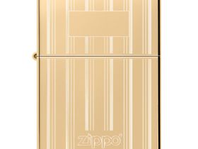Зажигалка ZIPPO Classic с покрытием High Polish Brass, латунь/сталь, золотистая, 38x13x57 мм