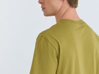 Футболка с принтом и вышивкой, Зеленый