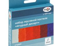 Набор пастели масляной Гамма "Студия", "Ягодный десерт", 6 цветов, картон. упак., европодвес