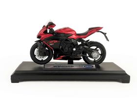 12861PW Игрушечный мотоцикл Welly MV Agusta F3RR