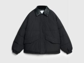 Утеплённая куртка, Черный