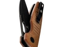 Складной нож Kizer Parakeet, сталь Nitro-V, рукоять коричневая микарта