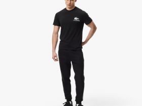 Мужская хлопковая футболка Lacoste