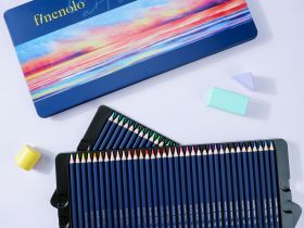 Набор карандашей цветных Finenolo 72 цвета в металлическом пенале