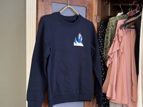 Толстовка "Любительница Абсента" вышивка L