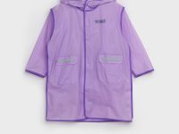 Плащ из полимерного материала для девочек (дождевик)