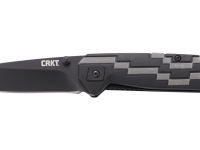 Полуавтоматический складной нож Hyperspeed, CRKT 7020, сталь 8Cr14MoV Black Oxide Coating, рукоять термопластик GRN