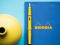 Ручка перьевая LAMY 018 safari, F Желтый