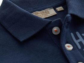 Поло с длинным рукавом для маленького мальчика