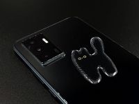 Стикер объемный "Тревожный котик"