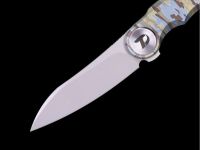 Складной нож Dr.Tech D9618C, сталь M390, рукоять титан, камуфляж