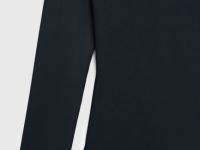 Боди с длинным рукавом, Черный