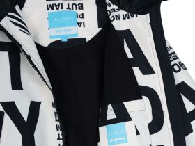 Куртка текстильная с полиуретановым покрытием для девочек (ветровка)