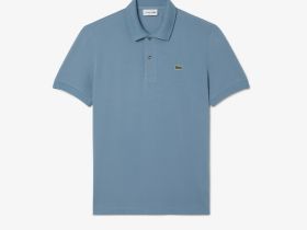 Мужское поло Lacoste из смеси эластичного органического хлопка