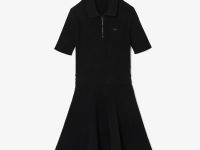 Женское эластичное платье Lacoste на молнии