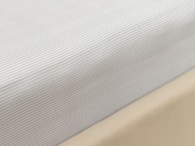 Простыня на резинке Gray lines