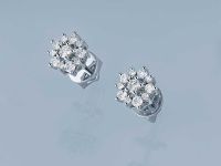 Пусеты из белого золота э4712пс10177200