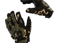 Тактические перчатки, лесной камуфляж