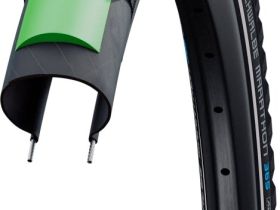 Велопокрышка антипрокольная Schwalbe Marathon 365 Performance GreenGuard 26" (черный 26x2.15" (55-559) стальной)