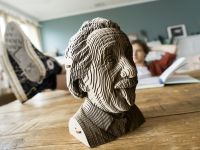 Картонный 3D конструктор QBRIX "Эйнштейн"