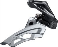 Передний переключатель Shimano Deore FD-M6000-H 3x10 боковая подводка (верхняя тяга, верхний хомут 31.8 мм)