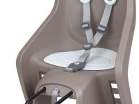 Детское велокресло Author Bubbly Maxi с креплением к подседельной трубе (коричневый)
