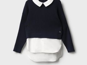 Джемпер трикотажный для девочек