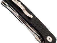Складной нож Dr.Tech W3898GB, сталь D2, рукоять G10, черный