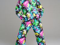 Комбинезон текстильный с полиуретановым покрытием для девочек