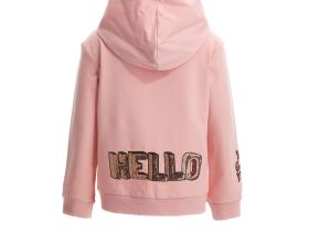 Толстовка на молнии для девочки