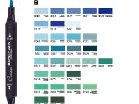 Маркер спиртовой Сонет "TWIN Brush" Розовый средний