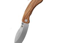 Складной нож Petrified Fish Zonda, сталь 14C28N, рукоять Olive wood