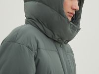 Пальто утепленное с утиным пухом