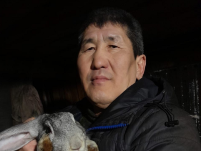 В Верхоянском районе ветеран СВО открыл собственное дело по разведению кроликов