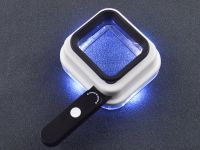 Лупа раскладная Жук, 10х, 15х, 20х, с подсветкой