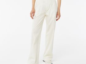 Женские хлопковые брюки-карго Lacoste