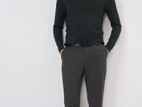 Брюки со стрелками, Серый