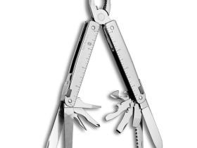 Мультитул Victorinox SwissTool, сталь X50CrMoV15, рукоять нержавеющая сталь, в чехле