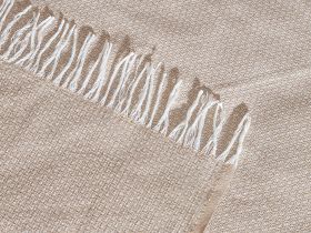 Плед Valenza, бежевый