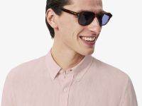 Мужская льняная рубашка Lacoste стандартного кроя