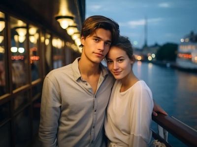Романтический вечер на Оби