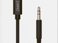 Кабель Pero MC-02 Apple Lightning / mini-jack 1 м Чёрный