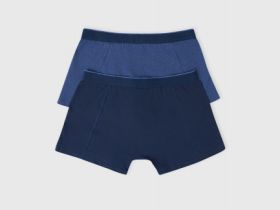 Трусы-транки, 2 шт., Синий